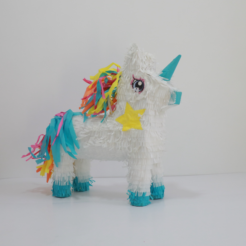 Soláthraíonn Páirtína bhFéile Páirtí Pinata Mórdhíola Pinata Monaróir Unicorn Pinata Mini Unicorn Pinata